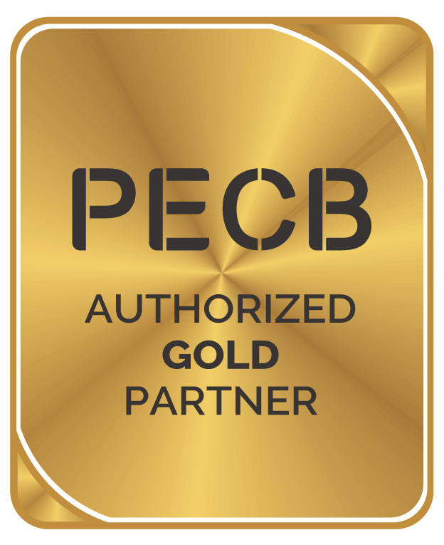 Logo PECB Authorized Gold Partner