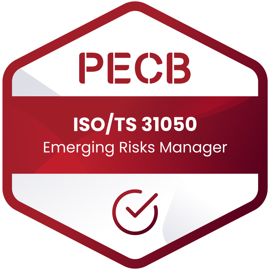 Self-Study ISO/TS 31050 Emerging Risks Manager en anglais